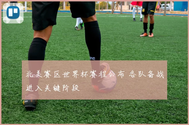 北美赛区世界杯赛程公布 各队备战进入关键阶段