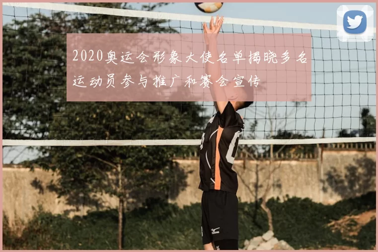 2020奥运会形象大使名单揭晓多名运动员参与推广和赛会宣传